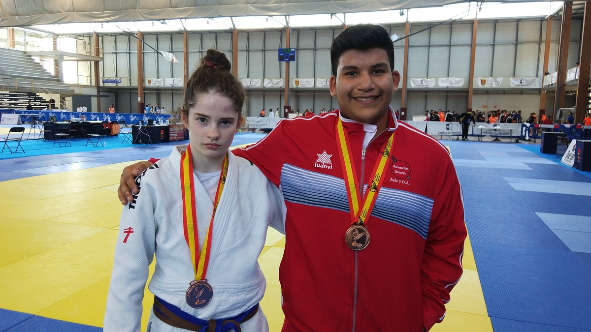 2 Medallas de BRONCE y un 5&ordm; PUESTO en el Campeonato de Espa&ntilde;a de Judo Infantil y Cadete 05-05-18